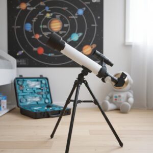Telescopio infantil con trípode