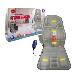 Cojín masajeador con control remoto y 5 modos de masaje