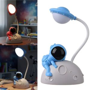 Lampara velador astronauta led con dos modos de iluminación