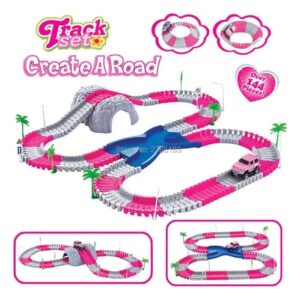 Pista armable magic track + 144pcs