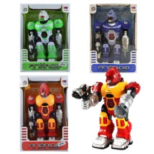 Robot de combate con luces y sonido 30cm