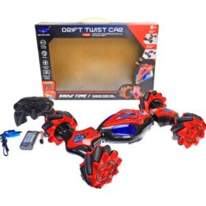 Auto drift twist car 4x4 movimiento manual/control remoto con luz y sonido