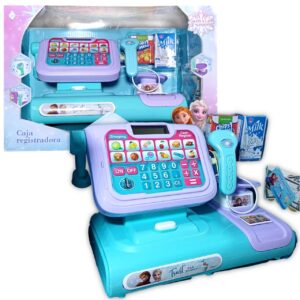 Caja registradora frozen con luz y sonido