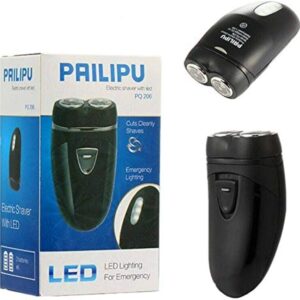 Afeitadora eléctrica con led