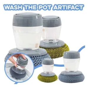 Esponja lavaplatos con dispenser de jabón