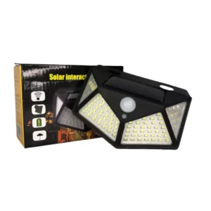 Luz solar hexagonal 100 led
