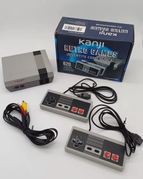 Consola Retro Games Kanji 620 juegos clásicos, dos joysticks