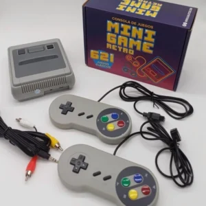 Consola de juegos retro 621 Juegos clásicos Mini Game con 2 joysticks
