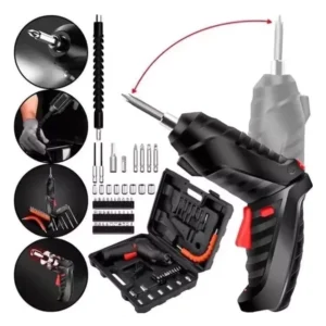 Atornilladora desatornilladora inalámbrica 47 en 1 USB