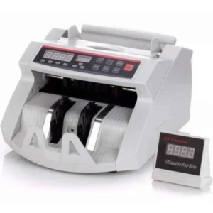 Maquina contadora de billetes con detección de billetes falsos
