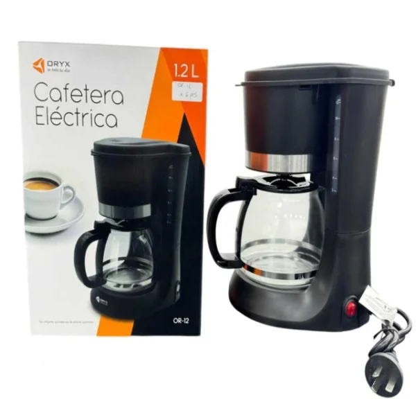 Cafetera eléctrica Oryx 1.2lts
