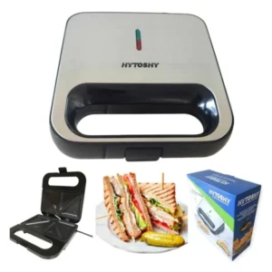 Sandwichera eléctrica Hytoshy 750w fácil lavado