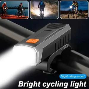 Luz bici recargable ajustable alta potencia