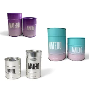 Latas yerbera y azucarera kit set matero