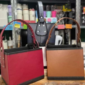 Canasto matero simil cuero